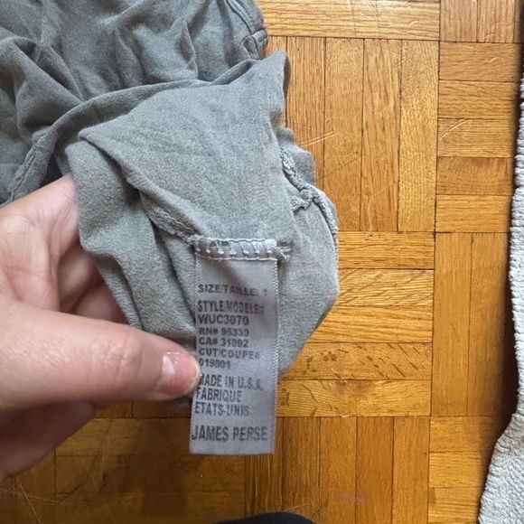 James Perse t back tank top greyish green - Picture 3 of 4